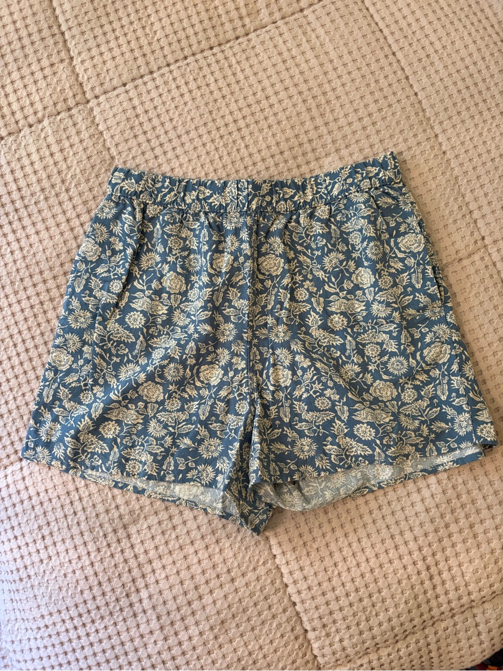 Linen blend Shorts